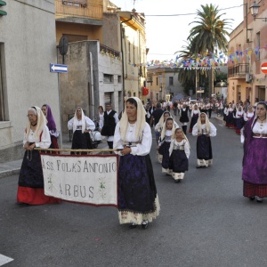 Festa di San Lussorio, gruppo folk