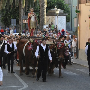 Festa di San Lussorio, processione