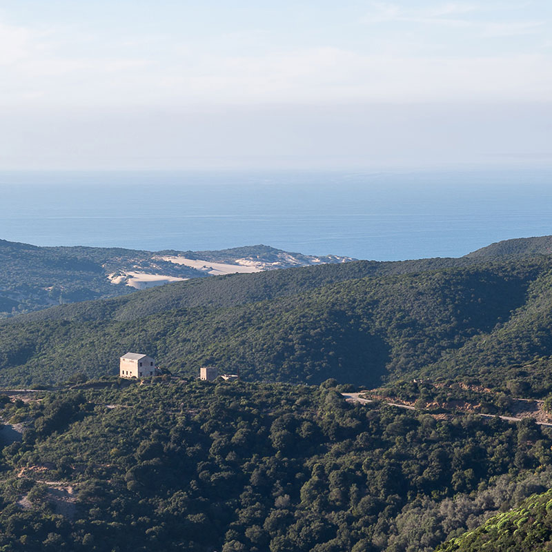 View of Piscinas from Ingurtosu (photo Digital Photonet)