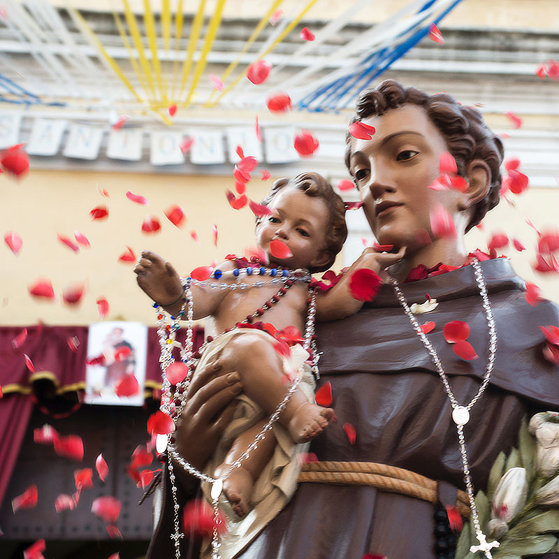Statue of Saint Anthony (photo Digital Photonet)