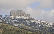 Le Mont Arcuentu (et chateau)