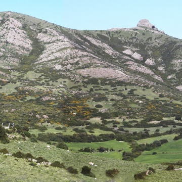 Mont Arcuentu, vue (photo Digital Photonet Arbus)