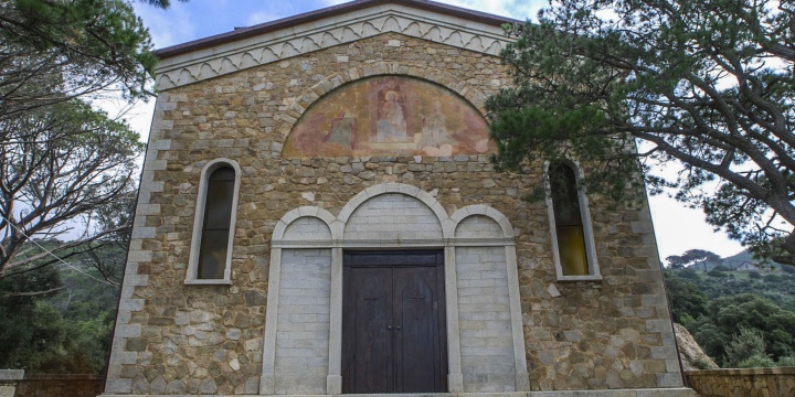 Ingurtosu, chiesa di Santa Barbara (foto Ivo Piras)