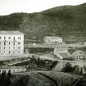 Ingurtosu, panorama del borgo minerario (foto di Digital Photonet)