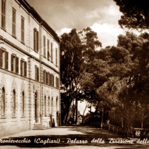 Montevecchio, palazzo della direzione (foto di Digital Photonet)